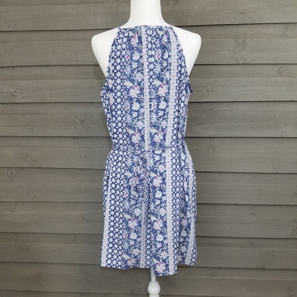 GAP Floral Shift Halter Neck Midi Dress (XS) - Picture 4 of 6